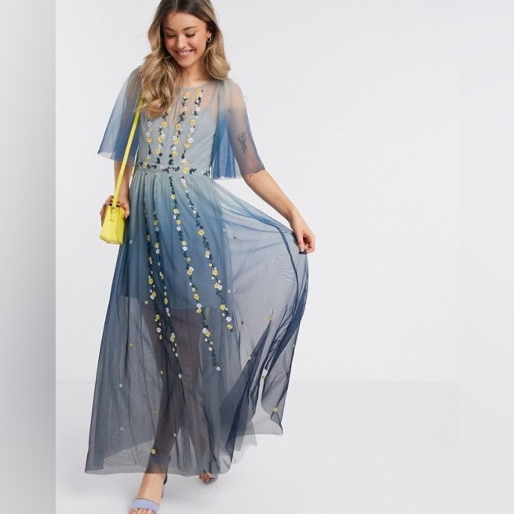 Brand New French Connection Ombre Maxi Dress